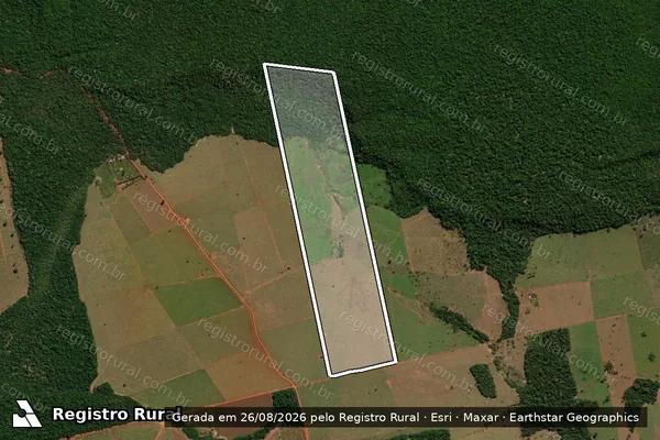 Imagem de satélite de SITIO QUEIROZ II em ARIPUANÃ - MT