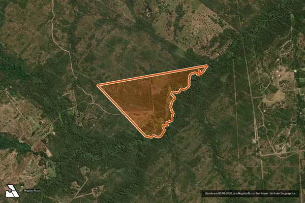 Imagem de satélite de FAZENDA SANTA MARIA em NOSSA SENHORA DO LIVRAMENTO - MT
