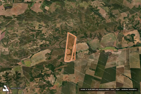 Imagem de satélite de FAZENDA BURITIZAL em PARANATINGA - MT