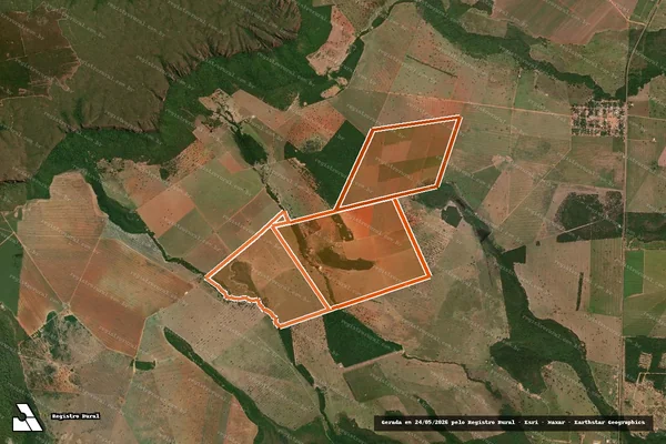 Imagem de satélite de Fazenda Itaruma em BARRA DO GARÇAS - MT