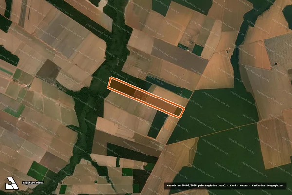 Imagem de satélite de Gaucha Iii em GAÚCHA DO NORTE - MT