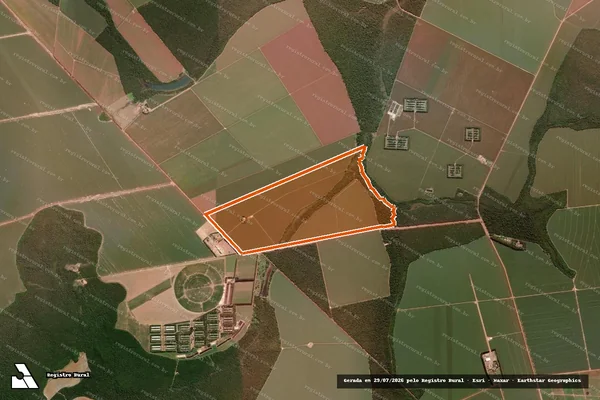 Imagem de satélite de Fazenda Santa Clara 2 em IPIRANGA DO NORTE - MT