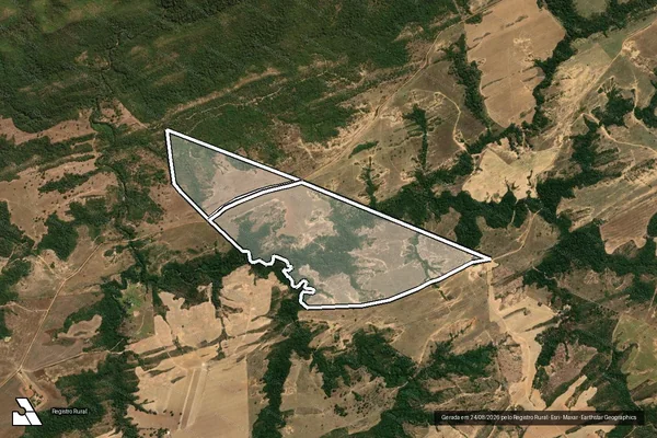 Imagem de satélite de Sitio N S Aparecida em PARANATINGA - MT