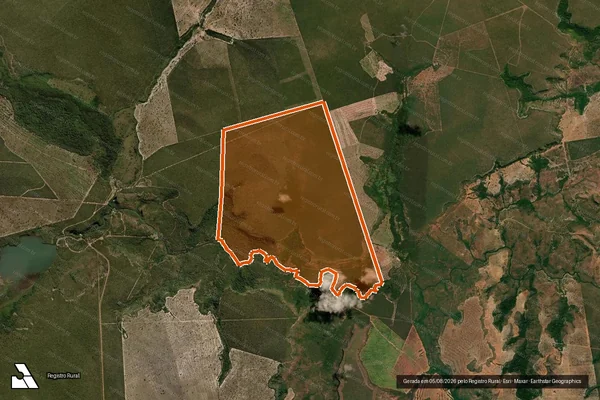 Imagem de satélite de FAZENDA CONSUELO em CAMPINÁPOLIS - MT