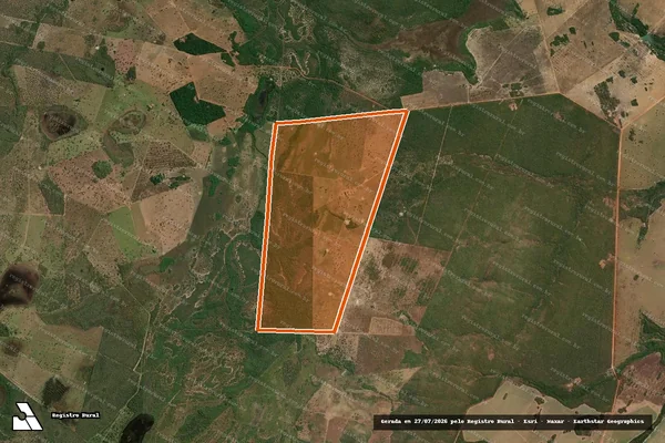 Imagem de satélite de Fazenda Nossa Senhora Da Guia em COCALINHO - MT