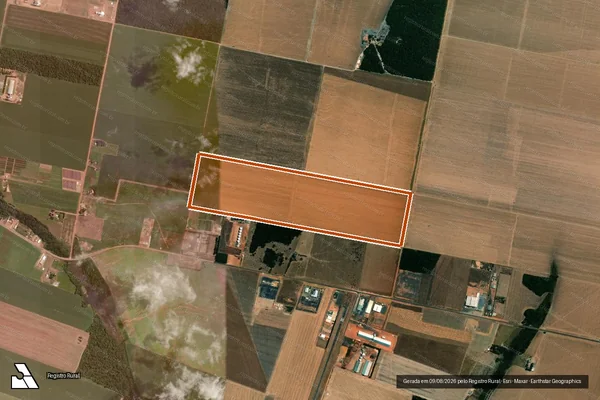 Imagem de satélite de FAZENDA NOSSA SENHORA APARECIDA em QUERÊNCIA - MT