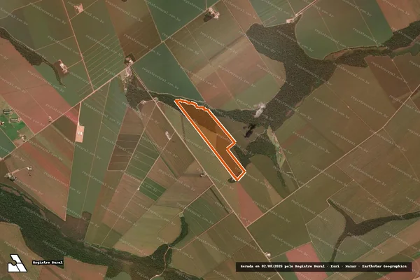 Imagem de satélite de Fazenda Lucini em LUCAS DO RIO VERDE - MT
