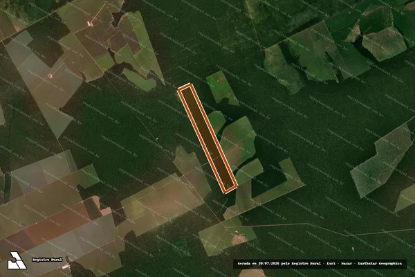 Imagem de satélite de Fazenda Juliane em NOVA MARINGÁ - MT