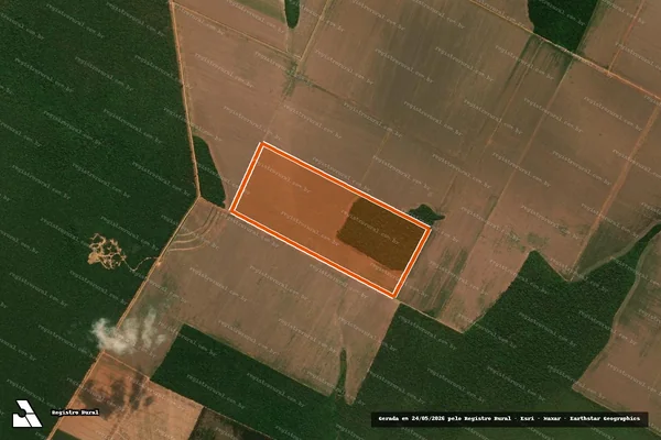 Imagem de satélite de FAZENDA BRANCALIONE em NOVA MUTUM - MT