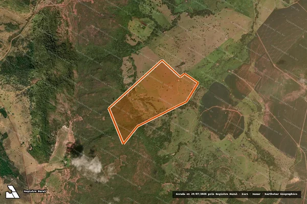 Imagem de satélite de Fazenda Morro Alto em TORIXORÉU - MT