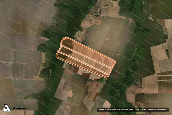 Imagem de satélite de Fazenda São Lourenço em SAPEZAL - MT