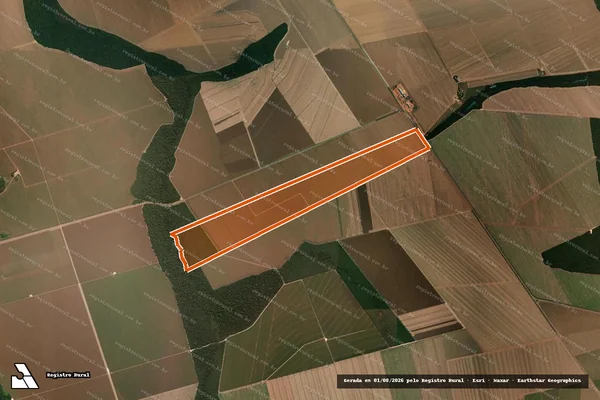 Imagem de satélite de Fazenda Rio Claro Iii em SORRISO - MT