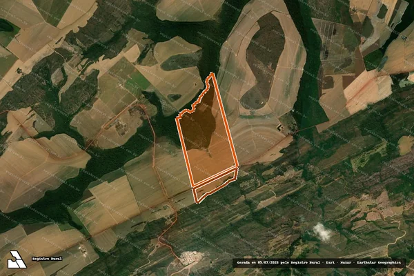 Imagem de satélite de FAZENDA NOSSA SENHORA APARECIDA em NOBRES - MT