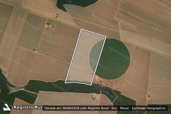 Imagem de satélite de FAZENDA MEU PEDACO IV em SORRISO - MT