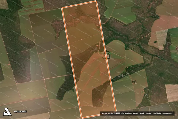 Imagem de satélite de Fazenda Gobbi II em TABAPORÃ - MT