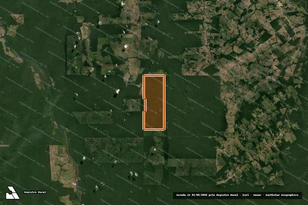 Imagem de satélite de FAZENDA SANTA CLARA em ARIPUANÃ - MT
