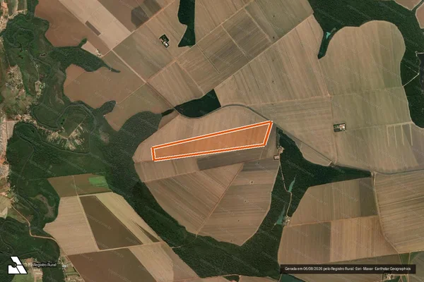 Imagem de satélite de FAZENDA SOMBRA DA TERRA em SORRISO - MT