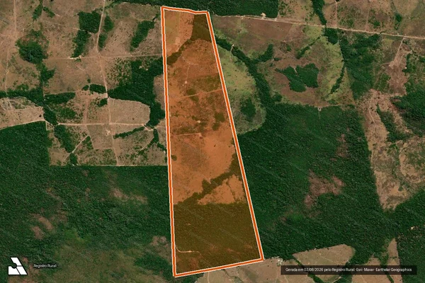 Imagem de satélite de FAZENDA N ARINOS em JUARA - MT