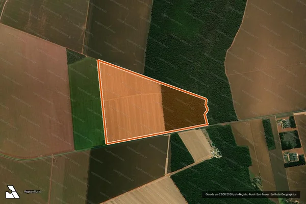 Imagem de satélite de FAZENDA BRASIL II em NOVA MUTUM - MT