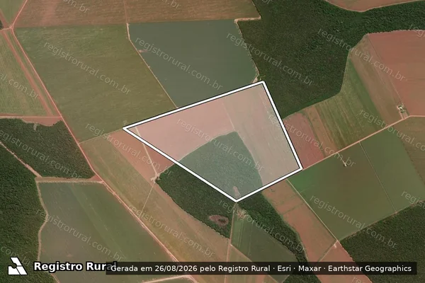 Imagem de satélite de Fazenda Josiane em IPIRANGA DO NORTE - MT