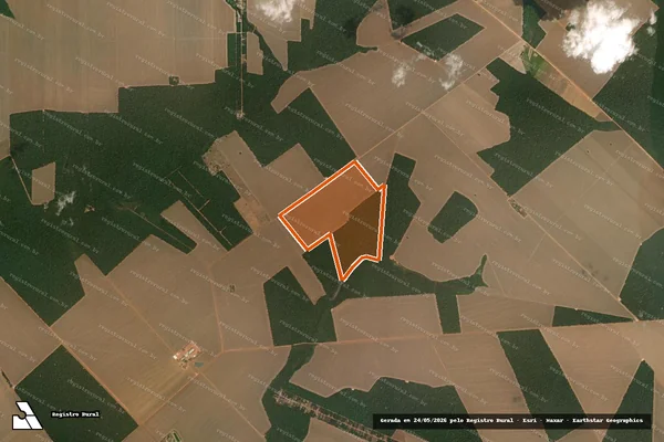 Imagem de satélite de FAZENDA FABRICIO em SINOP - MT