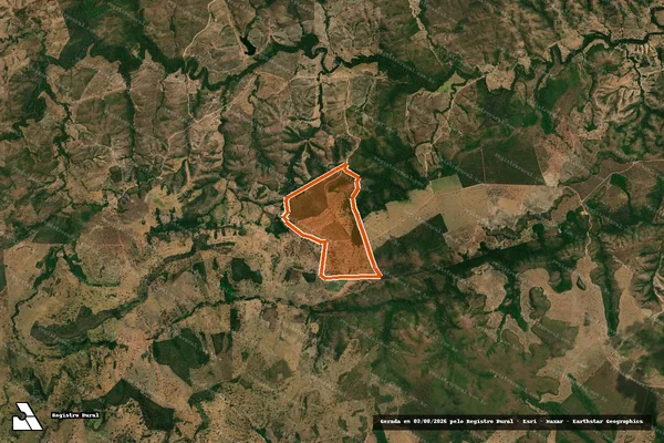 Imagem de satélite de Fazenda Campo Verde em NOVA XAVANTINA - MT