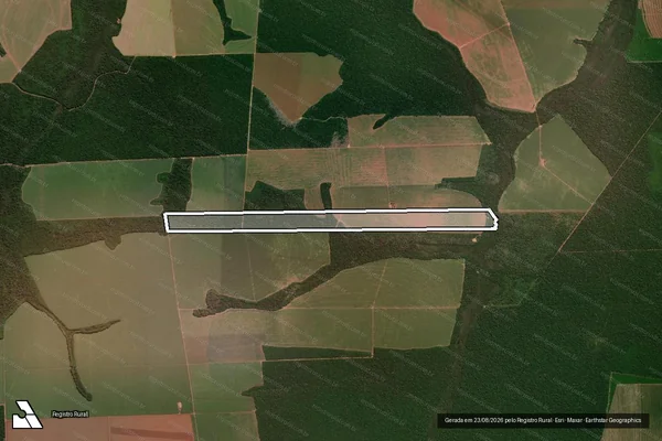 Imagem de satélite de FAZENDA ESTRELA DALVA I em PORTO DOS GAÚCHOS - MT