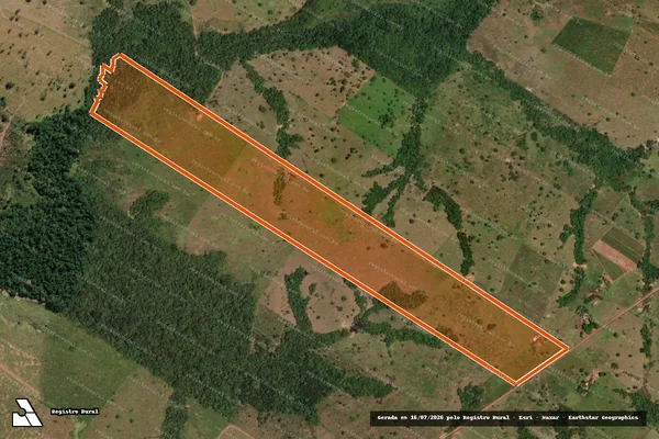 Imagem de satélite de FAZENDA SANTA LUZIA em JUARA - MT