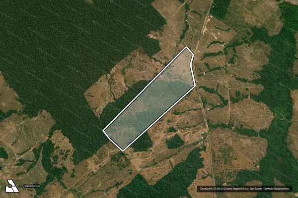 Imagem de satélite de ESTANCIA NOSSA SENHORA APARECIDA em CASTANHEIRA - MT