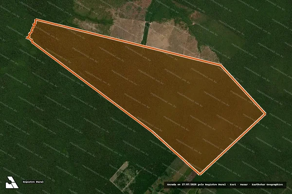 Imagem de satélite de FAZENDA SAO CRISTOVAO II em JUÍNA - MT