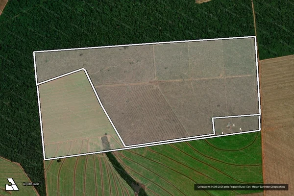 Imagem de satélite de FAZENDA BRASILEIRA em JUÍNA - MT