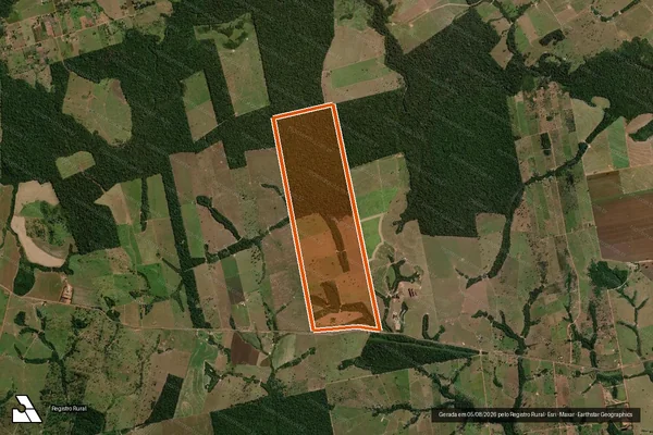 Imagem de satélite de Fazenda Artur em JUÍNA - MT