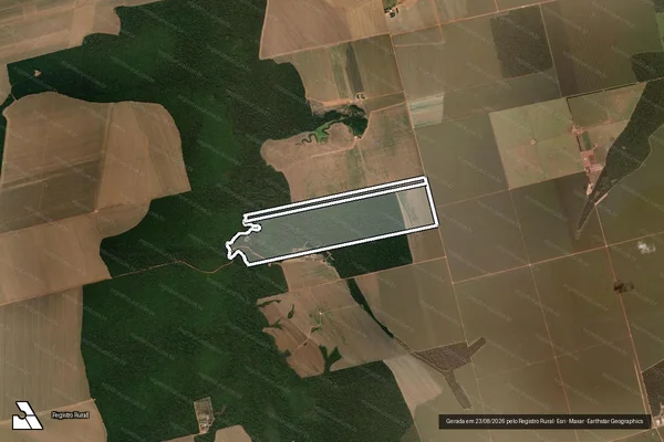 Imagem de satélite de Fazenda Machado em SORRISO - MT
