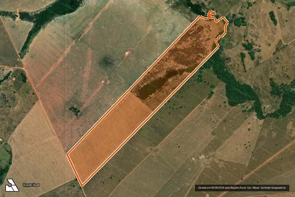 Imagem de satélite de SITIO DO CASCALHO em NOVO HORIZONTE DO NORTE - MT