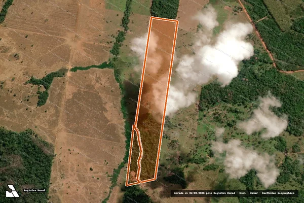Imagem de satélite de FAZENDA ZENI II em JUÍNA - MT