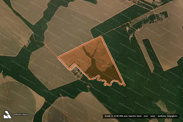 Imagem de satélite de FAZENDA SANTA CLARA em SINOP - MT