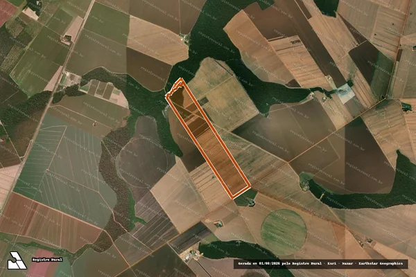 Imagem de satélite de Fazenda Regina em LUCAS DO RIO VERDE - MT