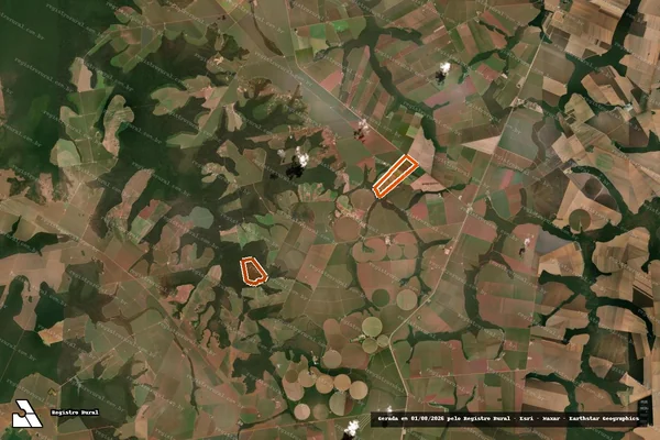 Imagem de satélite de Fazenda Cristalina em LUCAS DO RIO VERDE - MT