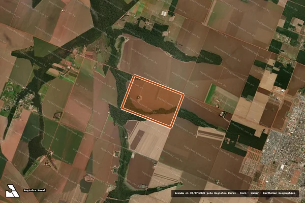 Imagem de satélite de FAZENDA AMALIA em NOVA MUTUM - MT