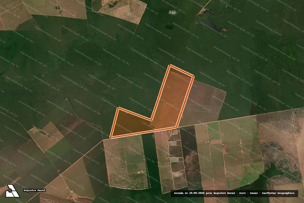 Imagem de satélite de FAZENDA SAO JUDAS TADEU - I em NOVA MUTUM - MT