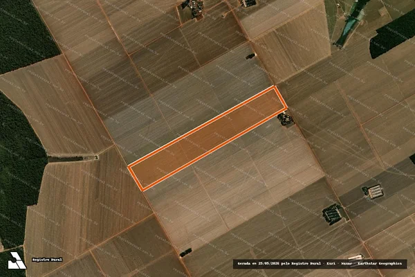 Imagem de satélite de Fazenda Aurora - V em NOVA MUTUM - MT