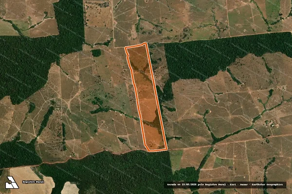 Imagem de satélite de SITIO SANTA MARIA XIII em CASTANHEIRA - MT
