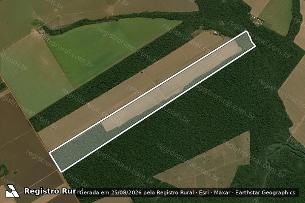 Imagem de satélite de Lote 89 em CLÁUDIA - MT