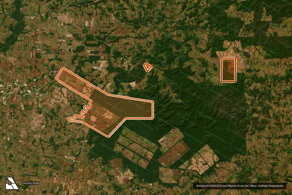 Imagem de satélite de FAZENDA SÃO JOSÉ em MATUPÁ - MT