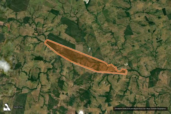 Imagem de satélite de Fazenda Nova em PORTO ESPERIDIÃO - MT