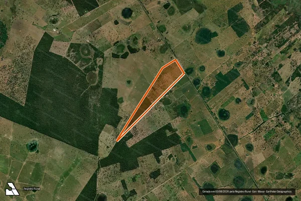Imagem de satélite de Estancia Marajoara em CÁCERES - MT
