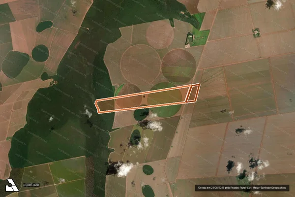 Imagem de satélite de Fazenda Milênio - Parte 01 e 02 em CAMPO NOVO DO PARECIS - MT