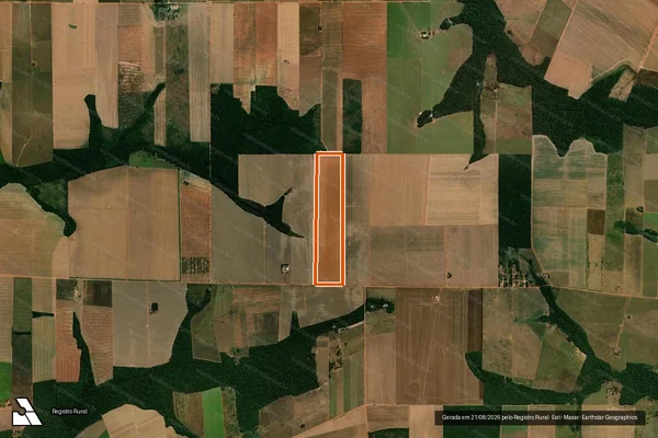 Imagem de satélite de Sitio Sangiovo Ii em ITANHANGÁ - MT