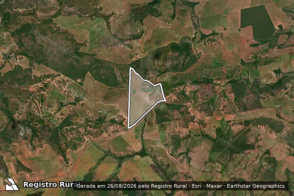 Imagem de satélite de FAZENDA SAO SEBASTIAO em TORIXORÉU - MT