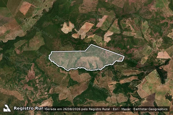 Imagem de satélite de Fazenda Miranda em GENERAL CARNEIRO - MT